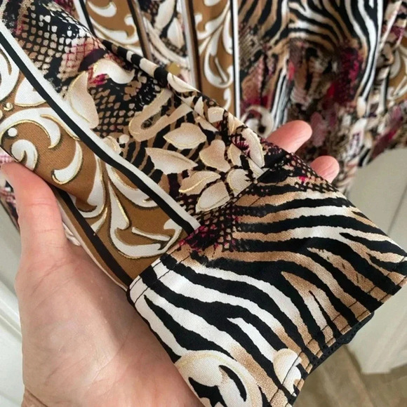 Cache Womens Button Down long Sleeve Dress - Picture 5 of 6